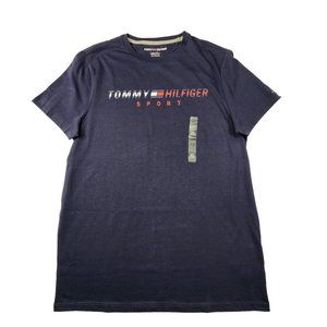 Tommy Hilfiger Men's Logo Short-Sleeve Crew Neck‎ T-Shirt Size XS